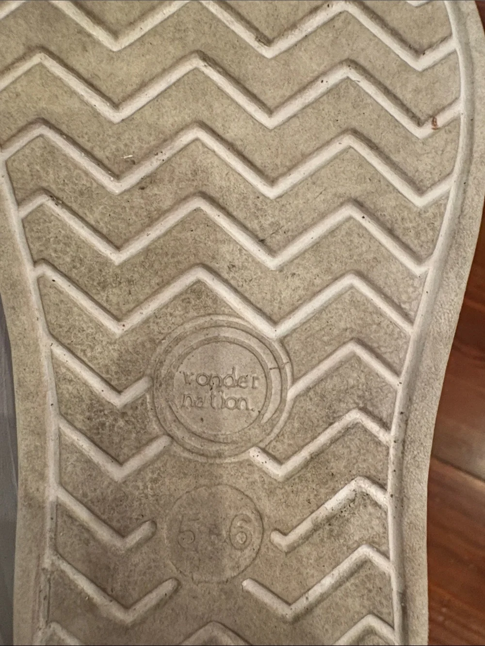 2 pairs! wonder nation | Light Taupe Slip-On Kids Water Shoes | size 5/6 and 7/8